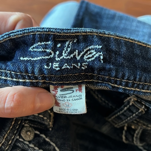 Silver brand Frances Flare jean 28 Long - Picture 5 of 7